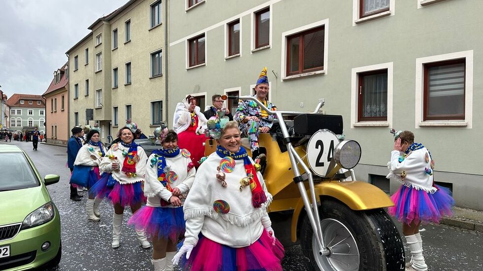 In Königsbrück wurde der 40. Umzug gefeiert