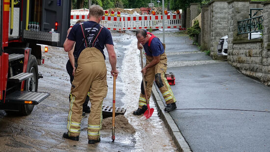 Für die Kameraden gibt es viel zu tun.