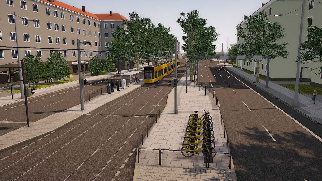 Neuer MOBI-Punkt Nürnberger Straße 