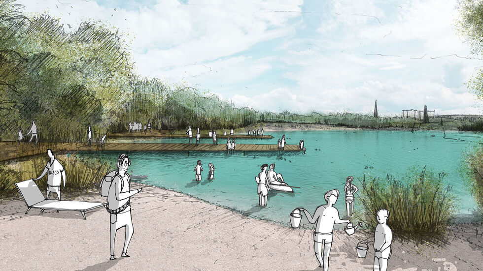 Perspektive Leubner Kiessee