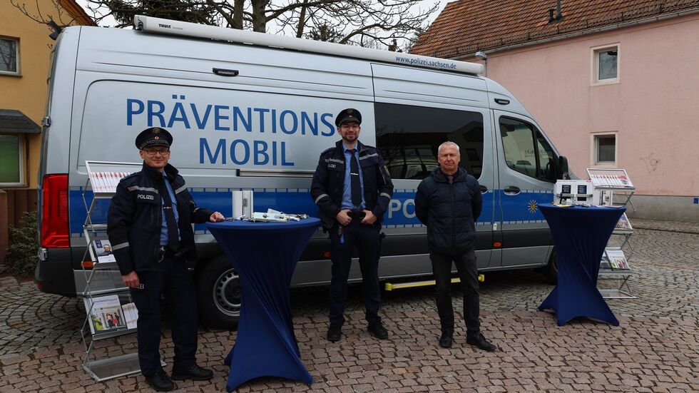 Das Präventionsmobil ist bis Ende Oktober in und um Dresden unterwegs. Archivbild Das Präventionsmobil ist bis Ende Oktober in und um Dresden unterwegs. Archivbild