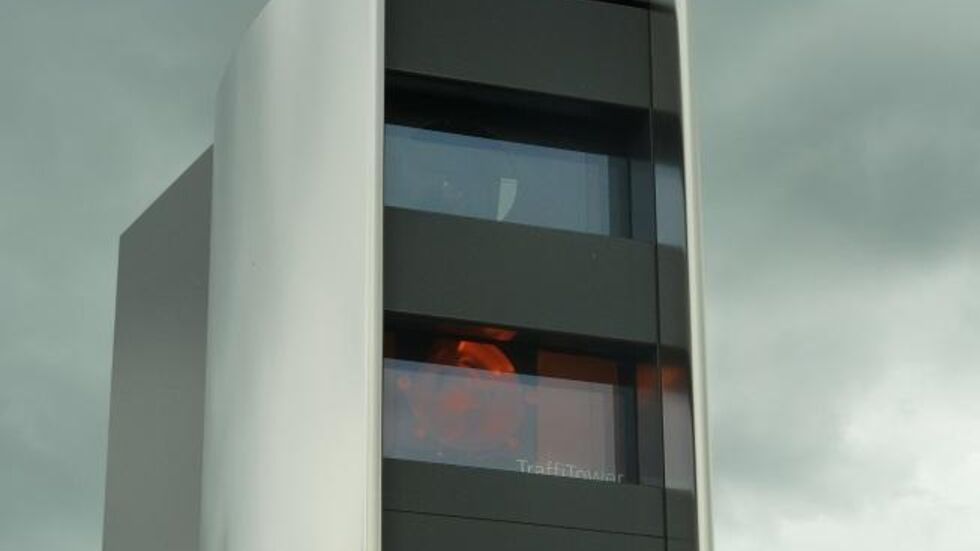 Rekordzahlen gab es 2017 bei Blitzern und Knöllchen in Dresden. (Symbolbild: M. Gabler)