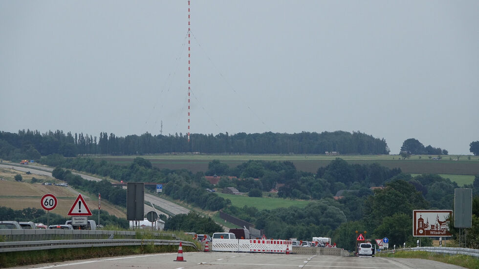 Das einstige Wahrzeichen von Wilsdruff. Archivbild. Nun soll ein Überrest an der Hühndorfer Höhe aufgestellt werden. 
