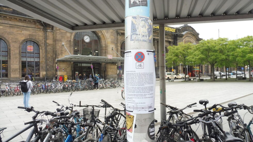 Das Fahrrad-Chaos am Bahnhof Neustadt soll schon bald Geschichte sein.