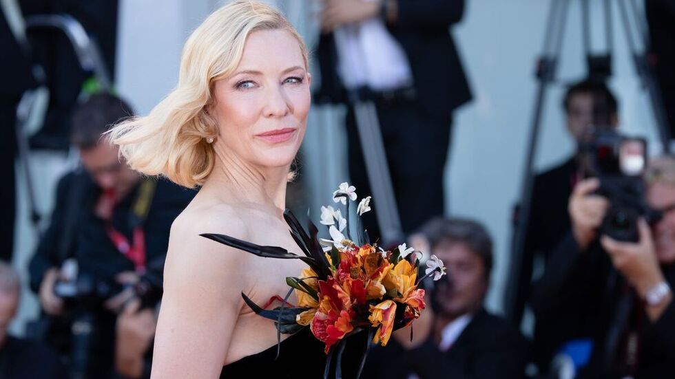 US-Schauspielerin Cate Blanchett bei der Premiere von "TÁR" in Venedig.