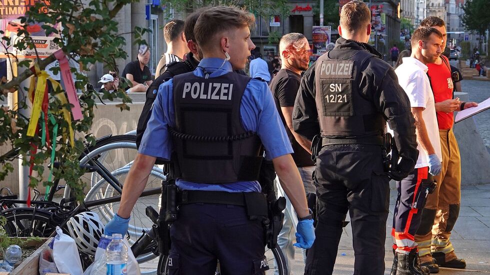 Vor der Centrum Galerie war es zu einer Schlägerei gekommen.