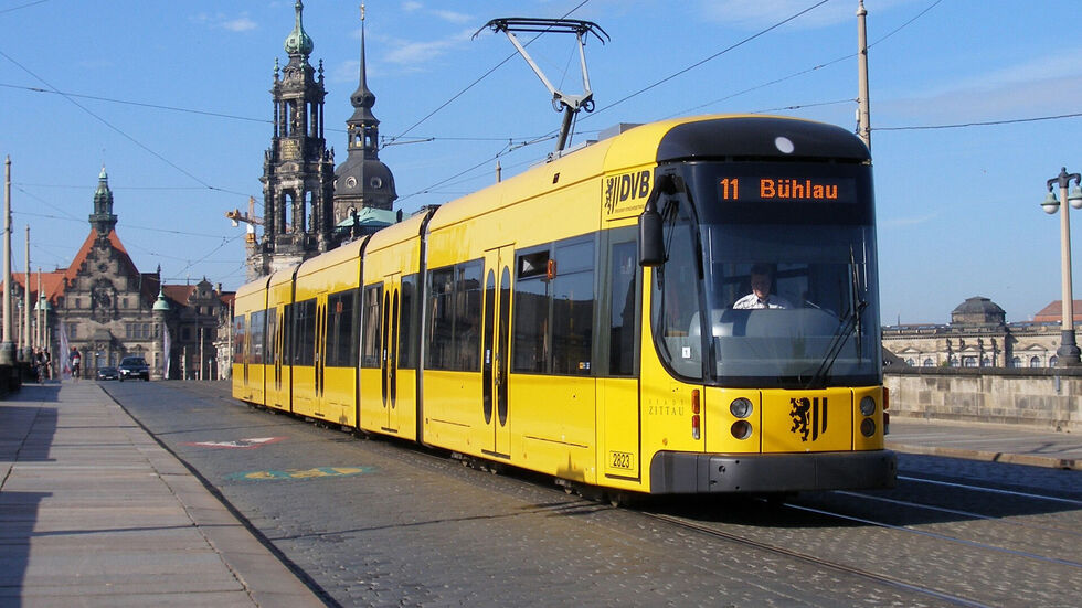 Die Straßenbahnlinie 11 muss verkürzt fahren. (Symbolbild)