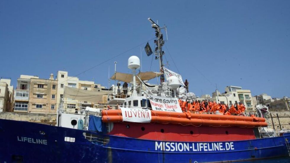 Die Dresdner Hilfsorganisation «Mission Lifeline» will mit einem neuen Schiff wieder Flüchtlinge im Mittelmeer retten/ Foto: Archiv