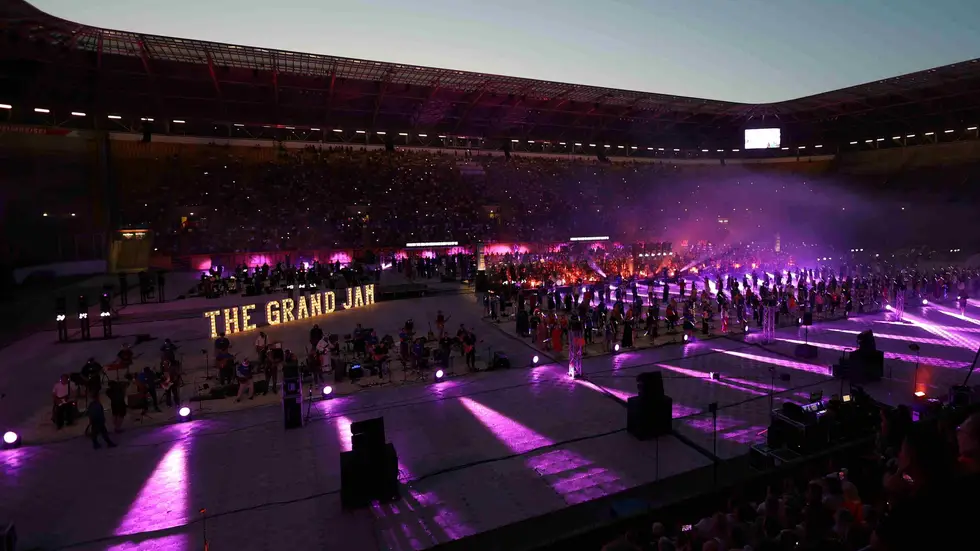 Das Rudolf-Harbig-Stadion verwandelte sich in eine riesige Konzertarena