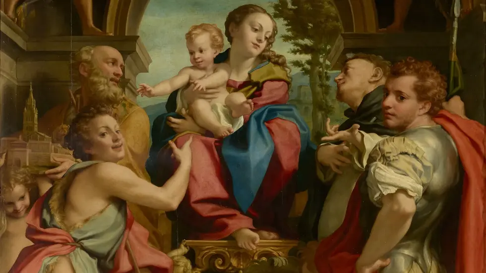 Correggio, Madonna des heiligen Georg, um 1525-30