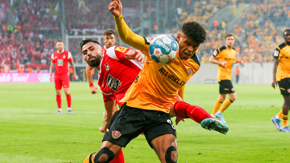 Dynamo unterliegt dem 1. FC Kaiserslautern im Rückspiel der Relegation mit 0:2 und folgt dem sächsischen Ligakonkurrenten Erzgebirge Aue in die 3. Liga.