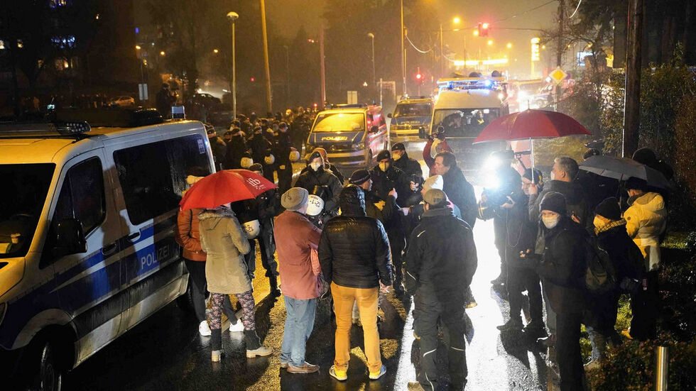 Auch in Freiberg gab es am Montag Proteste gegen die Corona-Maßnahmen Auch in Freiberg gab es am Montag Proteste gegen die Corona-Maßnahmen