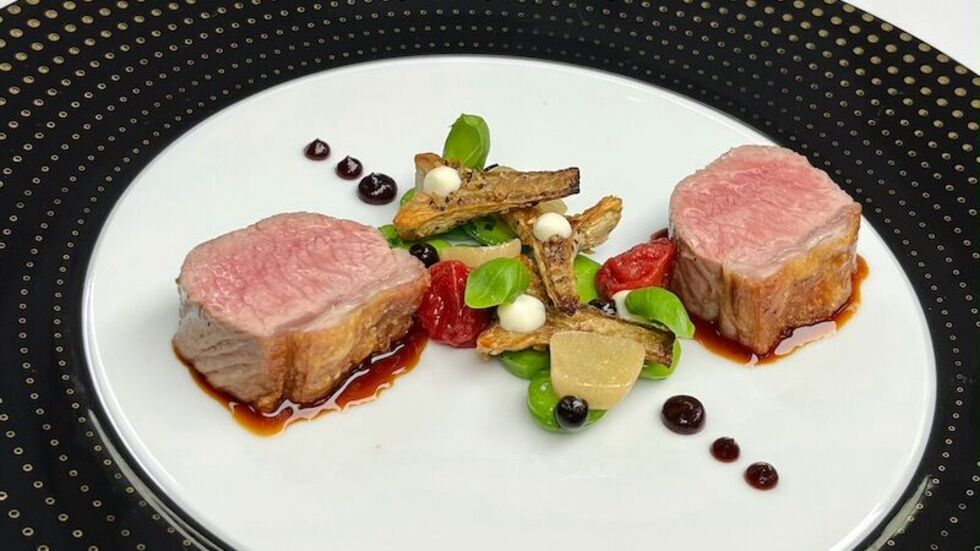 Auch der Lammbraten von Claus-Peter Lumpp wird im Kulinarik-Archiv dokumentiert