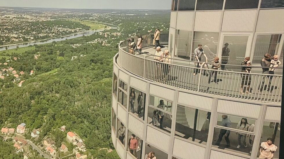 So könnte die Aussichtsplattform 2030 aussehen
