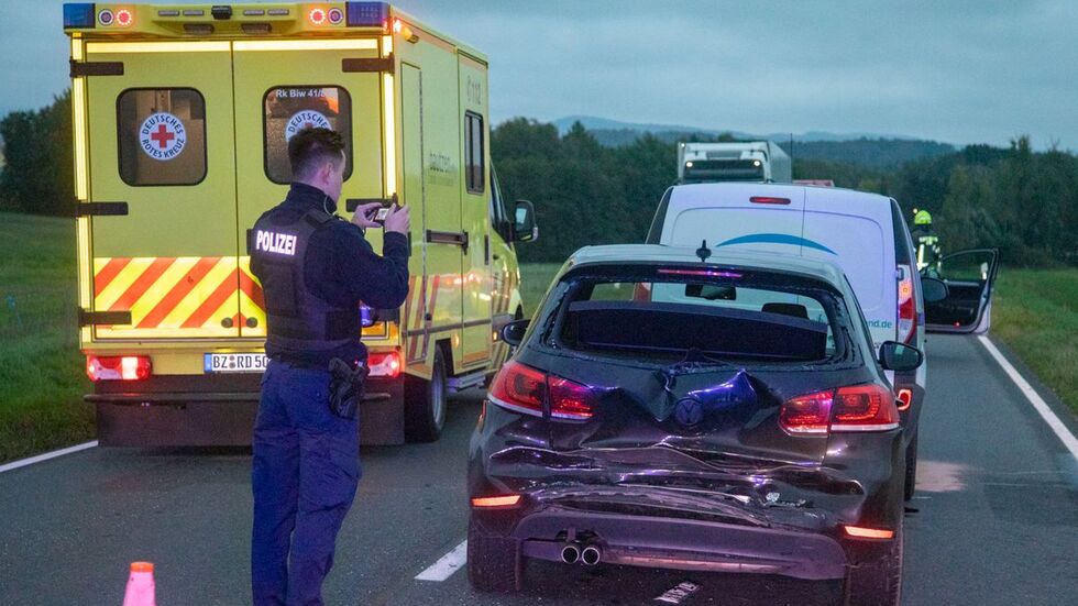 Unfall auf der Umleitungsstrecke Unfall auf der Umleitungsstrecke