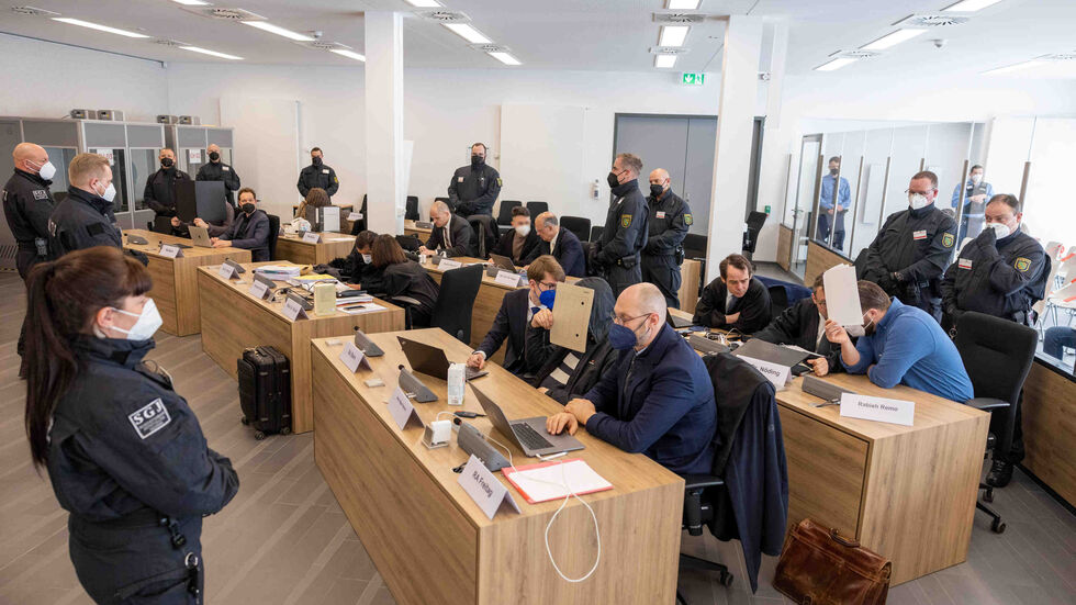 Der Prozess rund zum Grünen Gewölbe wird am Landgericht verhandelt. (Archivbild)