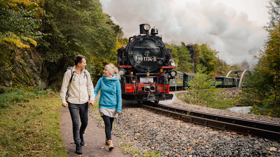 Bei der Weißeritztalbahn gibts am Wochenende vergünstigte Fahrten