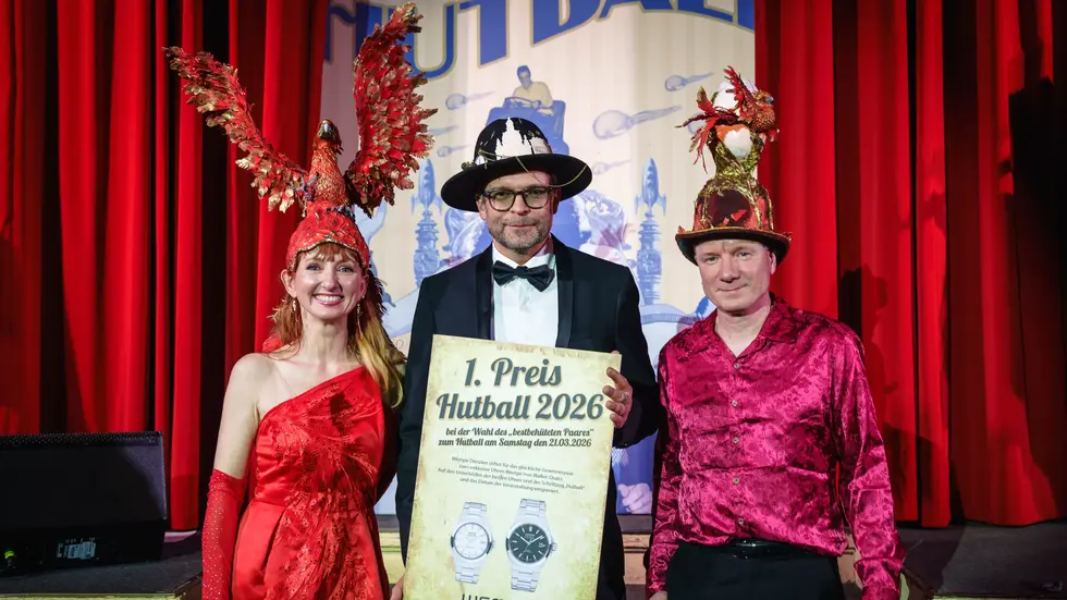 1. Platz am Samstag: "Feuervogel & das Baby“ Kathrin Michalika Oberlander (Dresden) und Sven Michalika (Dresden)