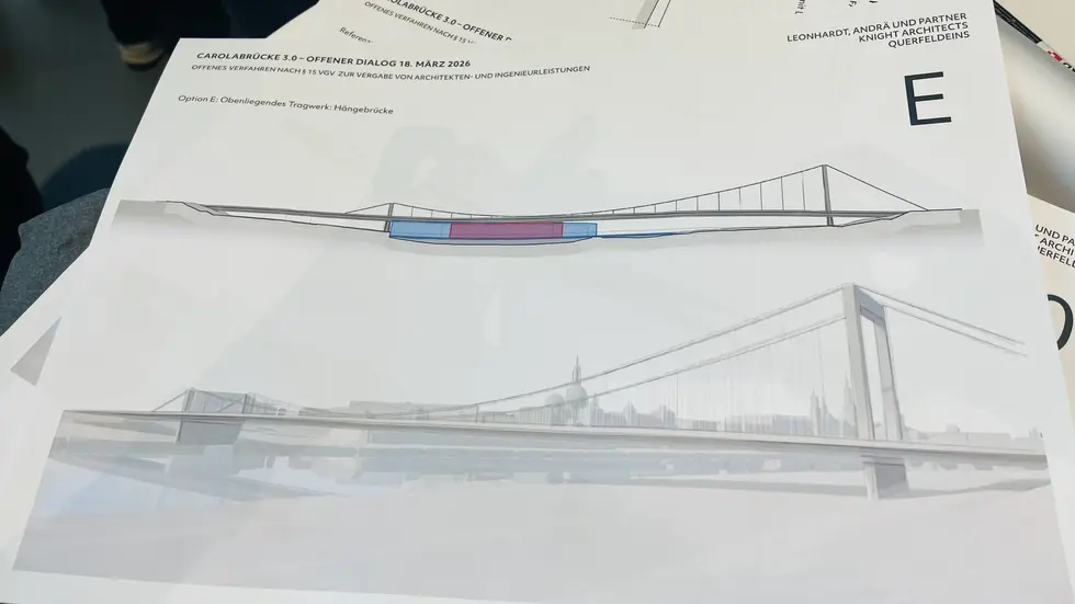 Auch so eine Elbquerung, ähnlich der New Yorker Brooklyn Bridge stand zur Debatte, würde aber die Stadtsilhouette durchschneiden Auch so eine Elbquerung, ähnlich der New Yorker Brooklyn Bridge stand zur Debatte, würde aber die Stadtsilhouette durchschneiden