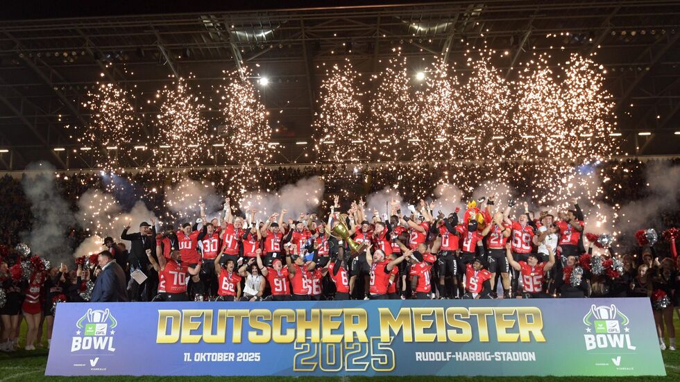 Die Potsdam Royals hätten sicher nichts gegen eine Neuauflage in Dresden #GFLBowl2025 