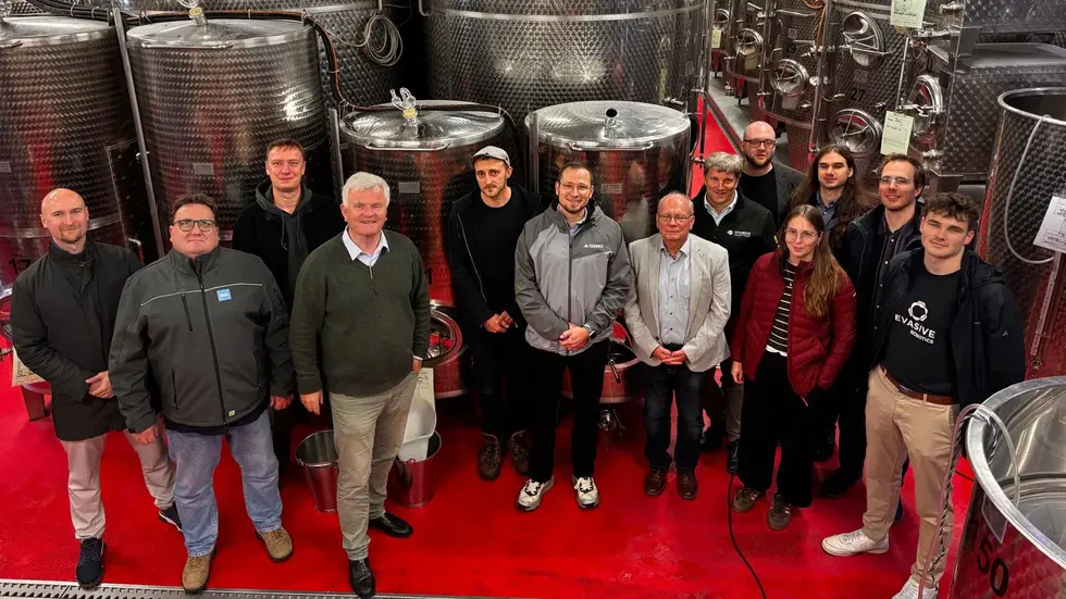 Das Kick-off des Forschungsprojekts fand am 9. Oktober im Weingut Schloss Proschwitz statt. 