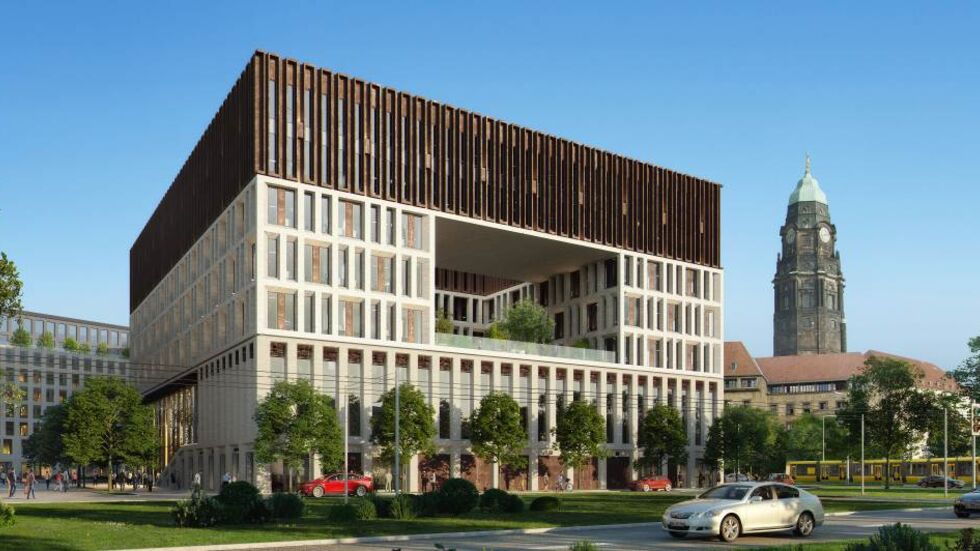 So soll das neue Verwaltungszentrum aussehen 