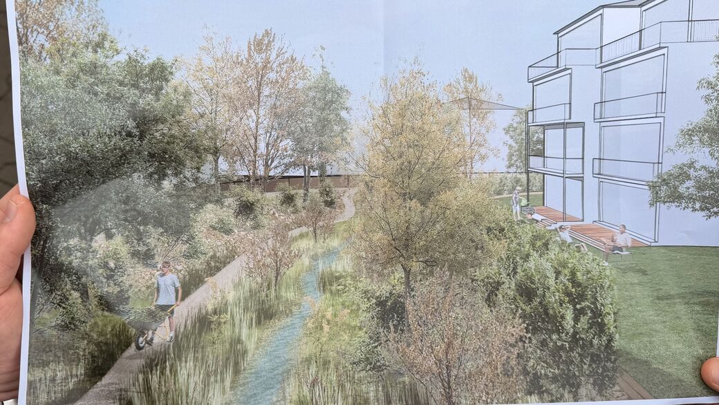 So soll der umgestaltete Langraben aussehen