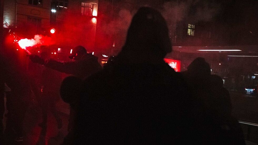 Bereits im Vorfeld des Gedenkens kam es zu Störaktionen. 