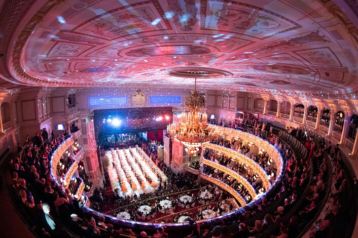 Das diesjährige Motto des Balls lautet "Märchenhaft rauschend - Dresden jubiliert"