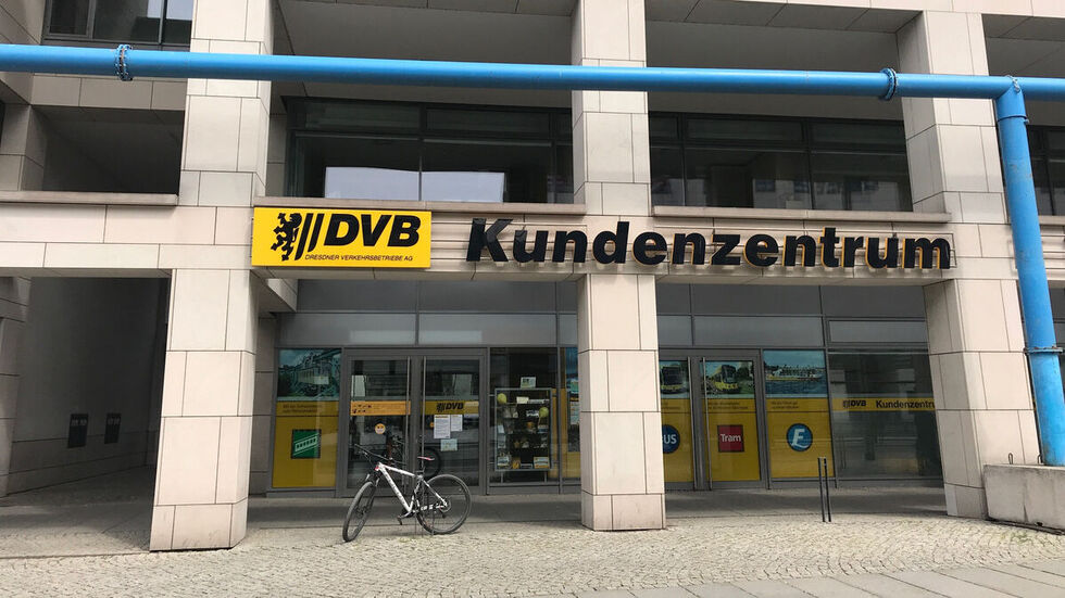 Das DVB Kundenzentrum und der Servicepunkt am Hauptbahnhof bleiben am Mittwoch geschlossen.