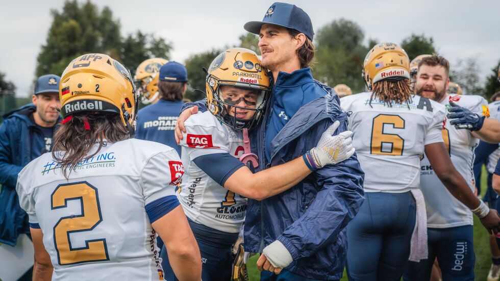 Justin Miller nur in der Zuschauerrolle