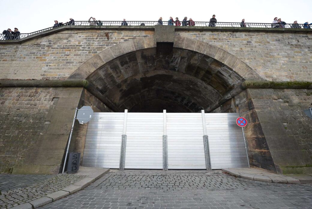 Hochwasser Elbe (27.12.23)