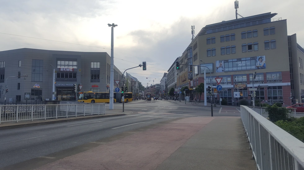 Am 20. Juni beginnt der Umbau der Zentralhaltestelle Kesselsdofer Straße. Foto: Franziska Meier