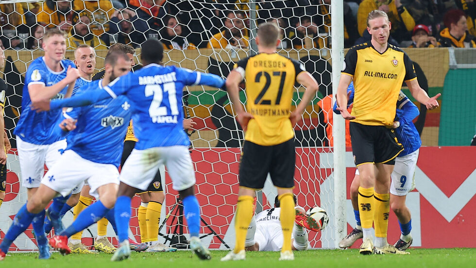 Dynamo hat das Weiterkommen im Pokal ganz bitter verpasst.