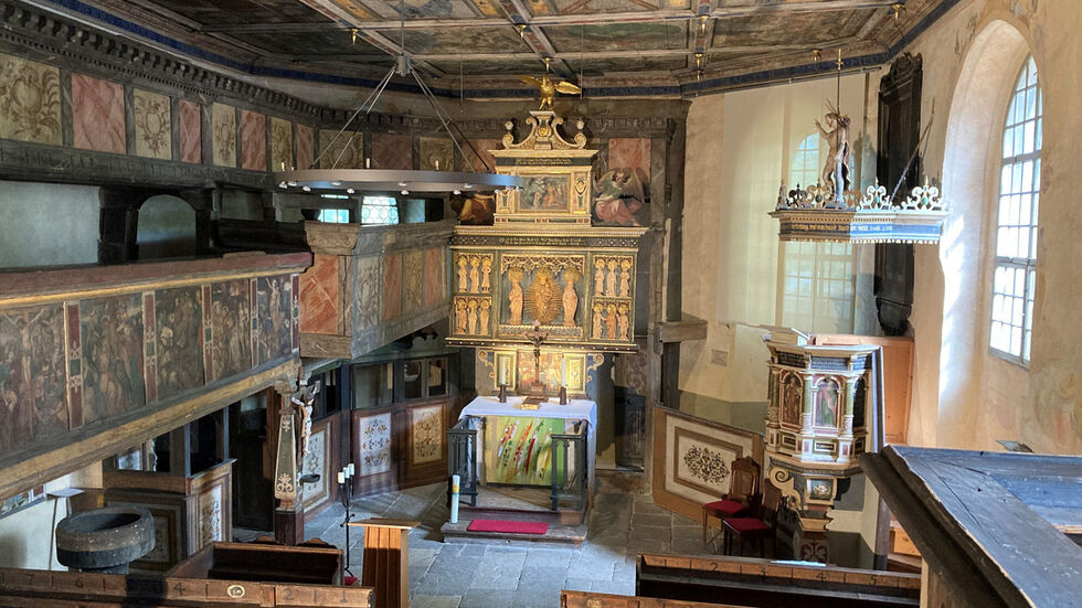 Die Alte Kirche Coswig wurde im Jahr 1497 geweiht