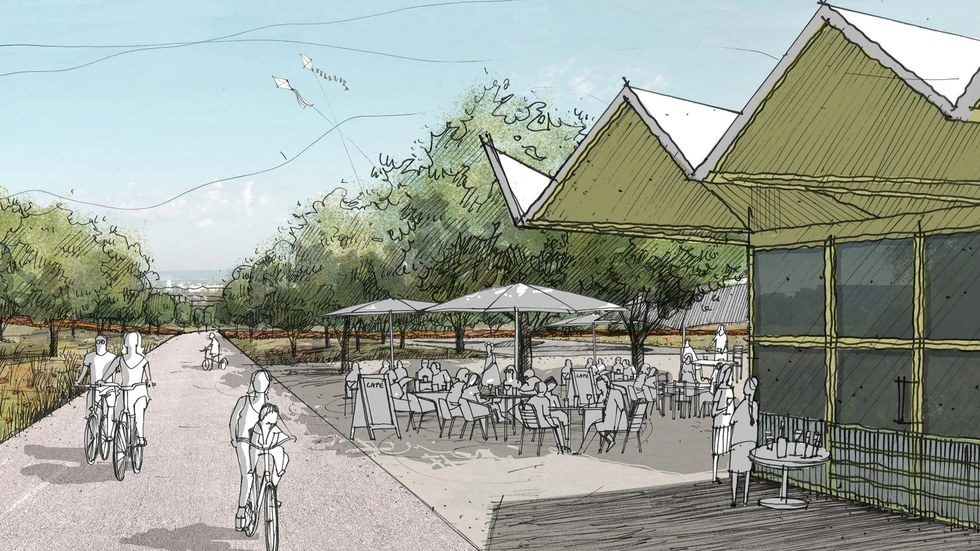 Perspektive Südpark Pinguincafe