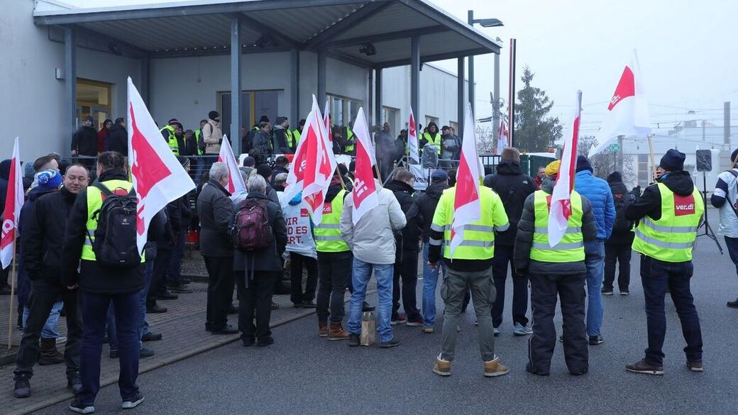 Streik bei den DVB am Freitagmorgen