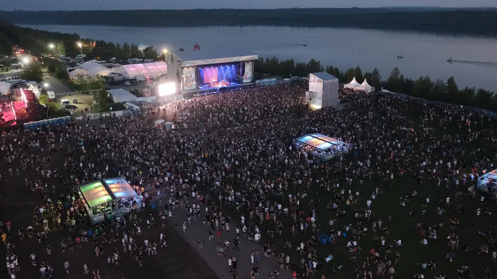 Etwa 30.000 Besucher kommen jedes Jahr zum Highfield-Festival an den Störmthaler See bei Leipzig.
