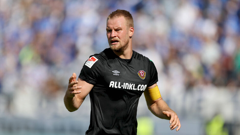 Dynamo-Kapitän Sebastian Mai wechselt zum Drittligisten MSV Duisburg. (Archivbild)