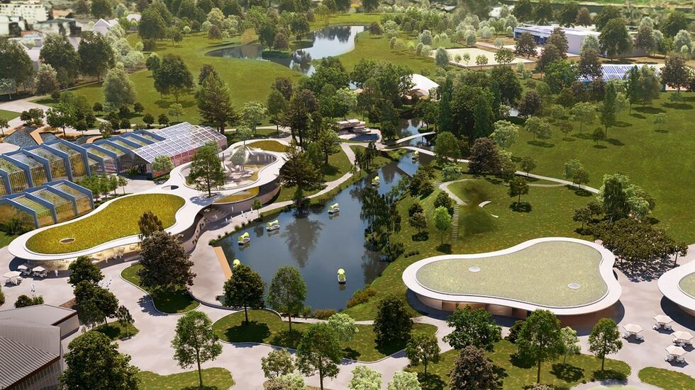 Die BUGA in Mannheim, Reiseziel einer Dresdner Delegation im Juli. 