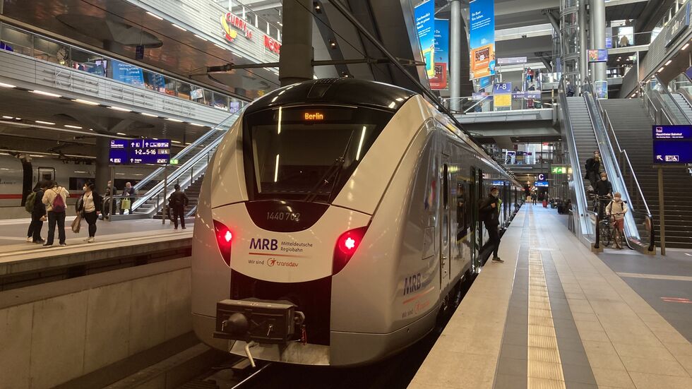 Zug der Mitteldeutschen Regiobahn