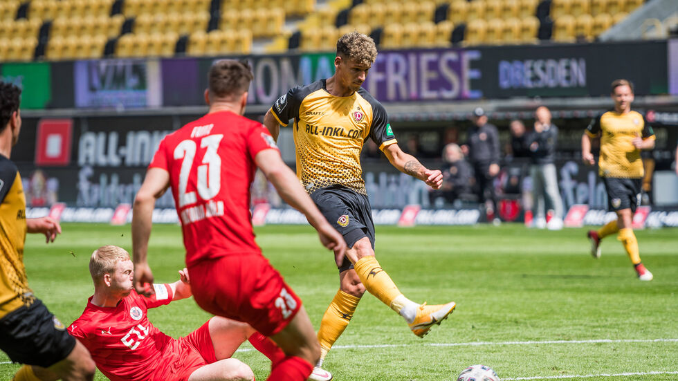 Heinz Mörschel erzielte das Tor zum 1:0 Heinz Mörschel erzielte das Tor zum 1:0