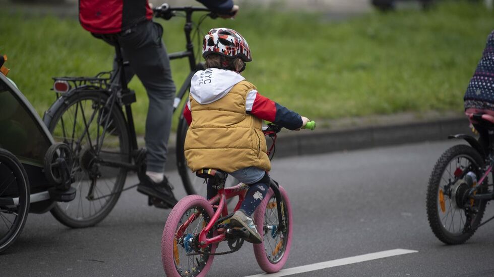 Im Rahmen des Aktionswochenendes ruft der ADFC am Sonntag in Dresden zur Familien-Fahrraddemo auf. (Symbolbild) 