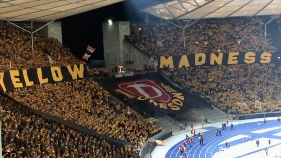 Zuletzt standen sich beide Teams am 30. Oktober 2019 gegenüber mit rund 30.000 Dynamo-Fans in Berlin 