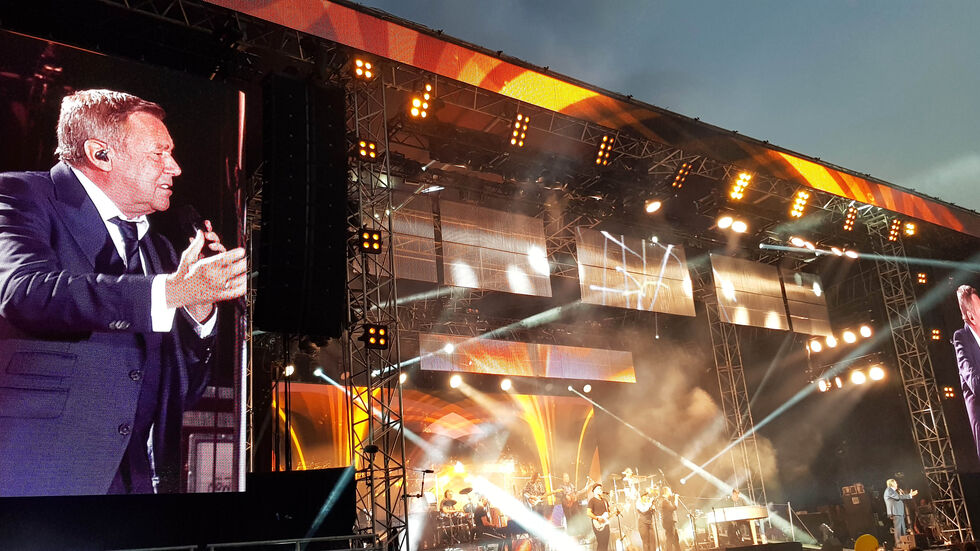 Roland Kaiser im Sommer 2018 am Elbufer. Foto: Marcel Wentzke Roland Kaiser im Sommer 2018 am Elbufer. Foto: Marcel Wentzke