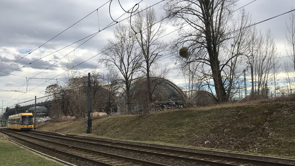 Hier soll der neue Fernbusbahnhof entstehen. Foto: Rocco Reichel