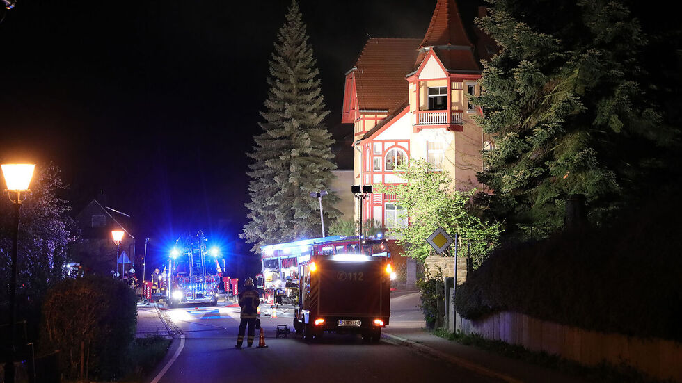 Die Einsatzkräfte konnten den Brand schnell löschen.