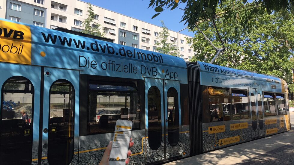 Die Straßenbahnlinie 6 wird ab Montag für zwei Wochen lang umgeleitet. (Symbolbild) Die Straßenbahnlinie 6 wird ab Montag für zwei Wochen lang umgeleitet. (Symbolbild)