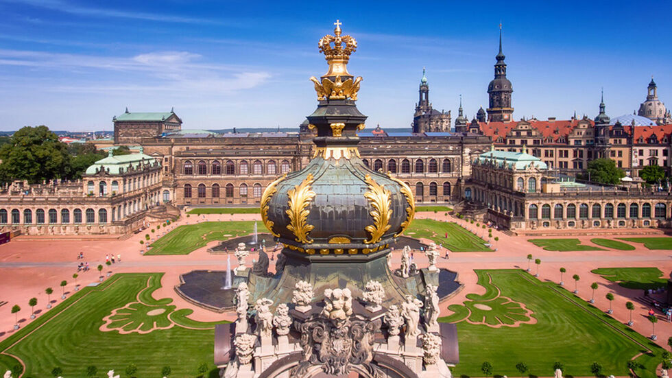 Der Dresdner Zwinger. (Symbolbild) Der Dresdner Zwinger. (Symbolbild)