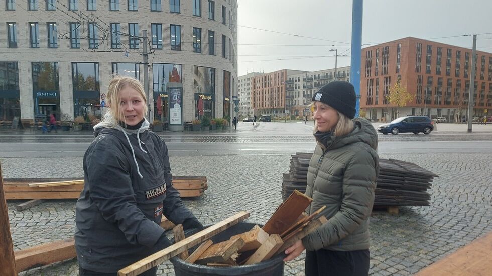 Im vergangenen Jahr wurde das Finnische Winterdorf noch auf dem Postplatz aufgebaut. 